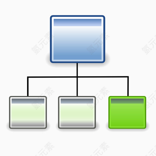 组织架构图图标