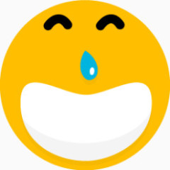 卡通黄色表情图标下载