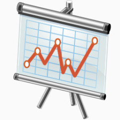 股票走势图图标