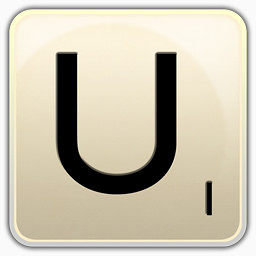 键盘按键U图标