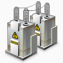 电力变压器图标