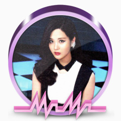 SNSD美女明信片图标下载