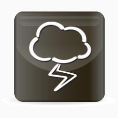 雷电天气图标