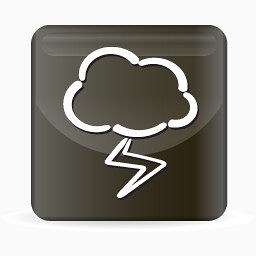 雷电天气图标