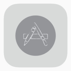 淡灰色系统图标下载