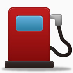 汽油加油机标志图标