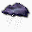 大雨图标