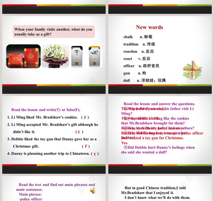 Unit 8 Culture Shapes Us PPT模板第2张