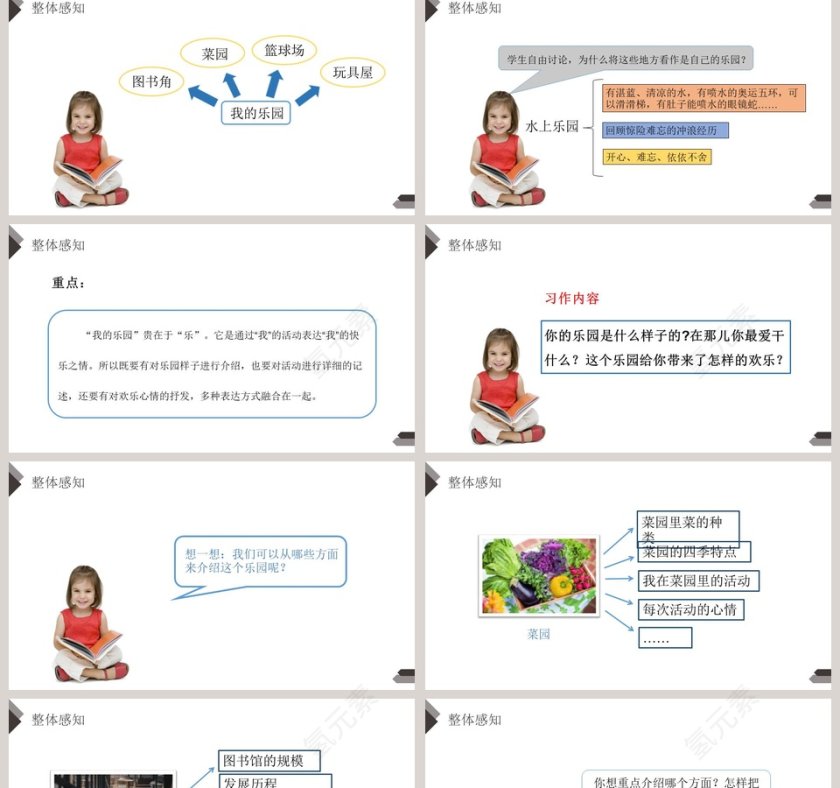 部编版四年级下册语文我的乐园PPT课件第2张
