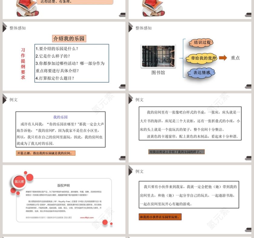 部编版四年级下册语文我的乐园PPT课件第4张