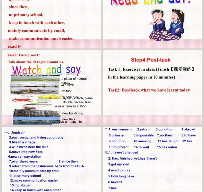 Unit 1 Past and Present-教学ppt课件第5张