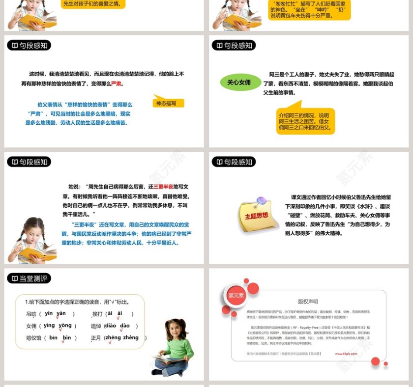 六年级语文上册我的伯父鲁迅先生PPT课件第4张