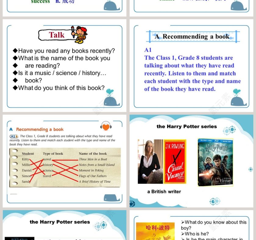 Unit 4  A good read-Integrated skills教学ppt课件第2张