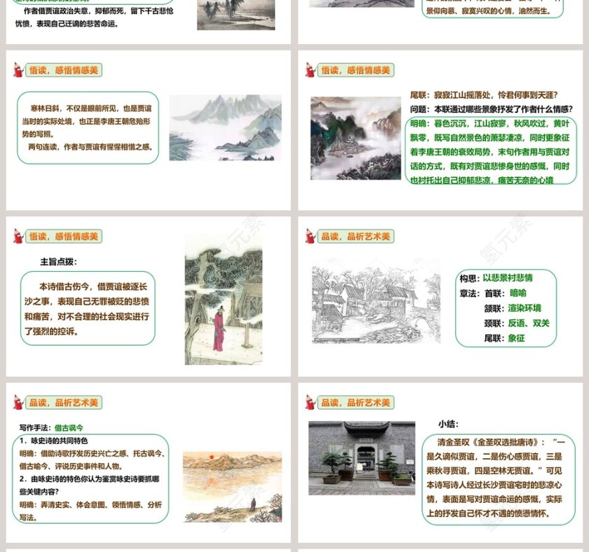 部编版九年级语文上册长沙过贾谊宅语文课件PPT第4张