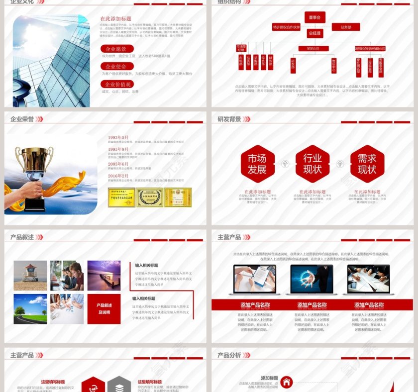 商务风格企业宣传暨产品发布第2张