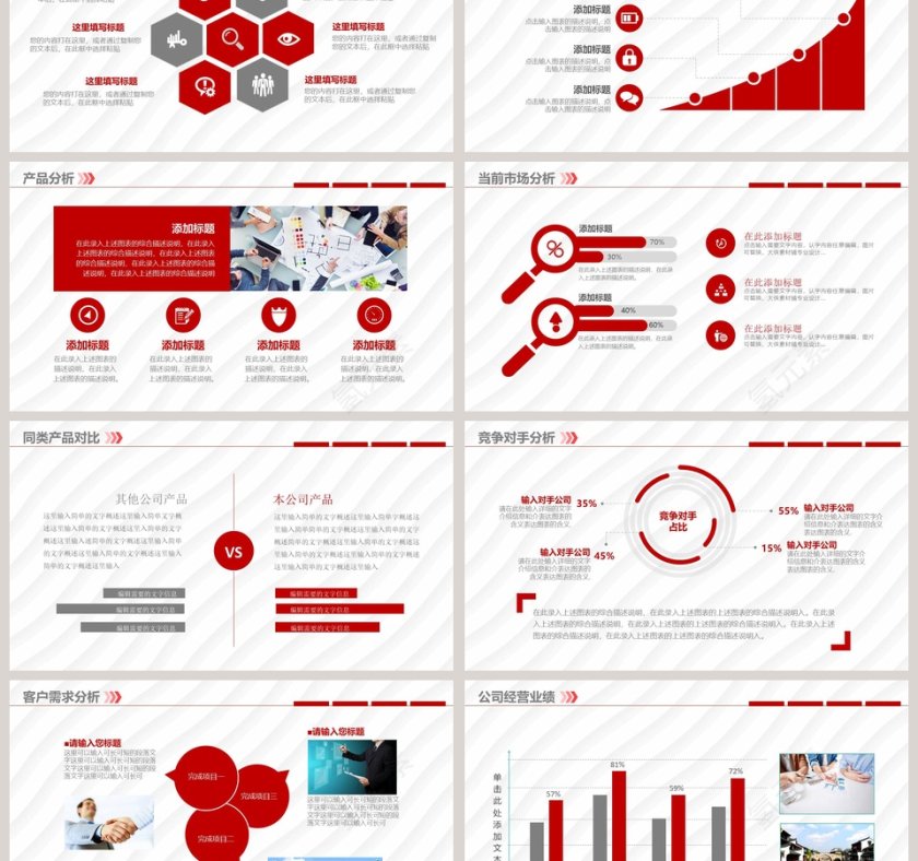 商务风格企业宣传暨产品发布第3张