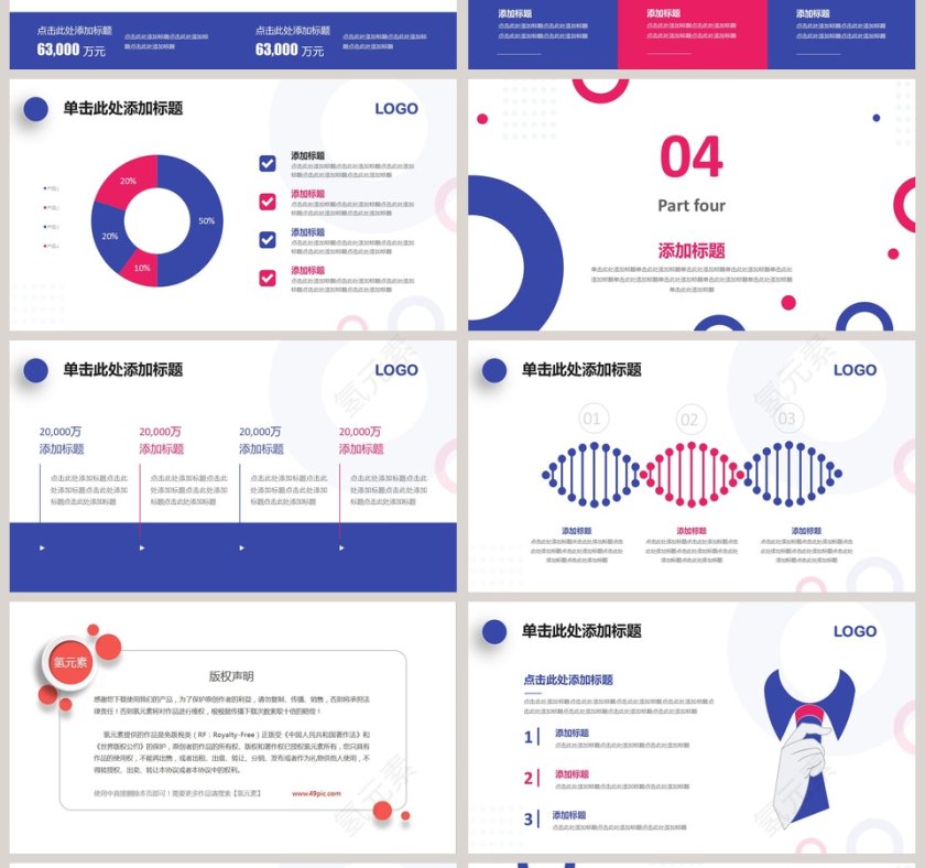 年终互联网述职报告PPT第4张