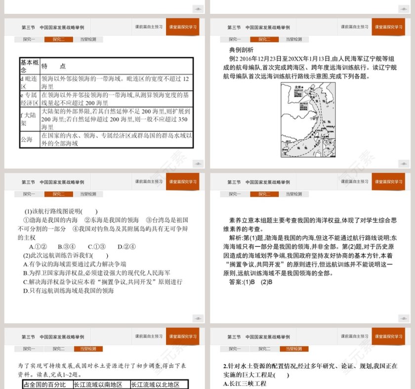 第三节中国国家发展战略举例教学ppt课件第8张