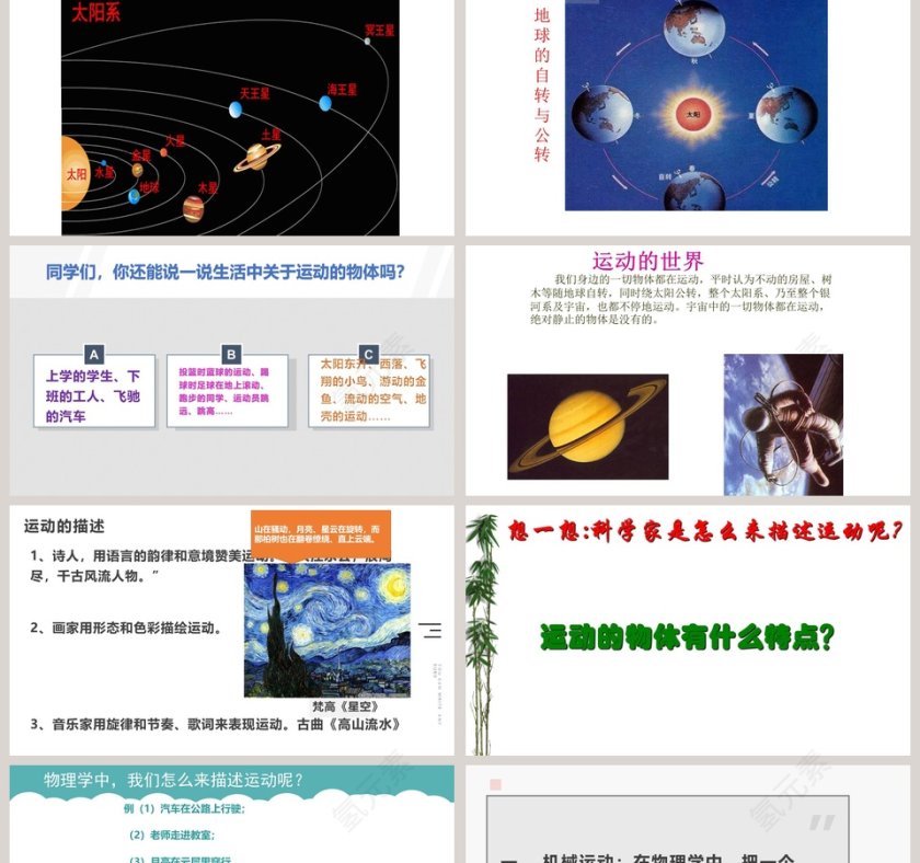 第二章运动的世界-动与静教学ppt课件第2张