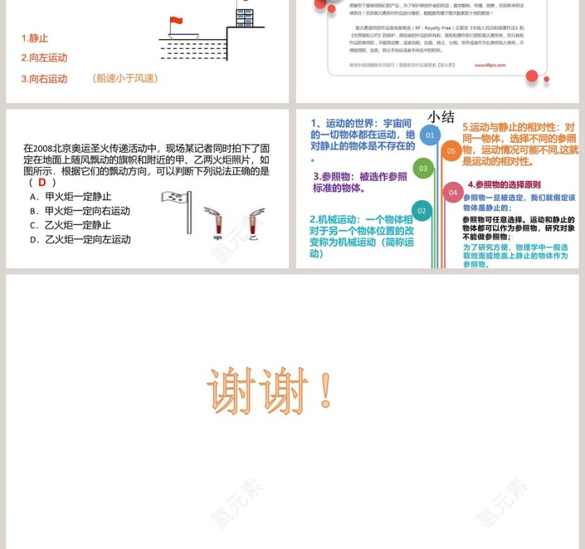 第二章运动的世界-动与静教学ppt课件第6张