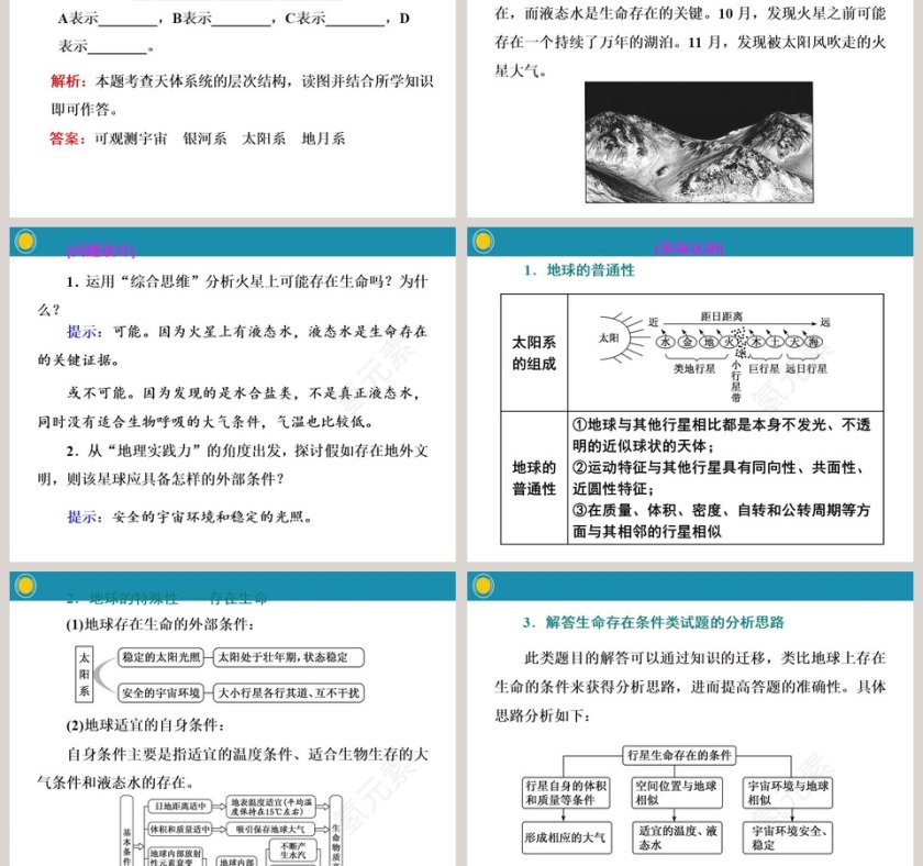 第一章宇宙中的地球-第一节地球所处的宇宙环境教学ppt课件第5张