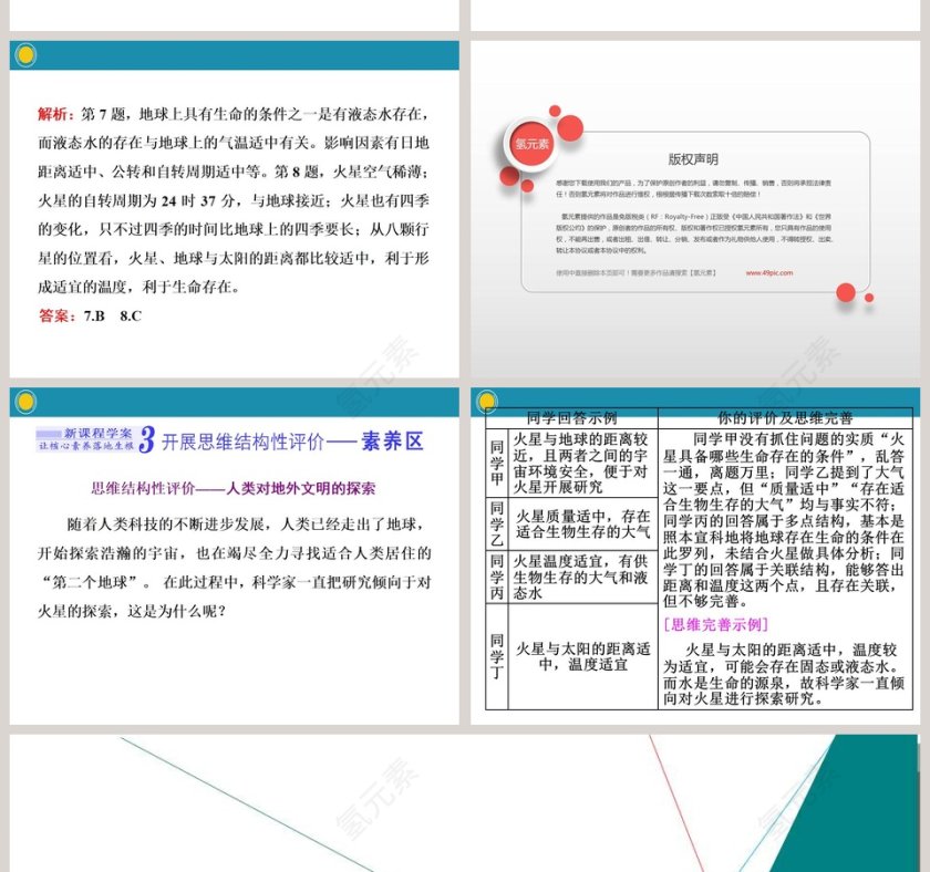第一章宇宙中的地球-第一节地球所处的宇宙环境教学ppt课件第8张