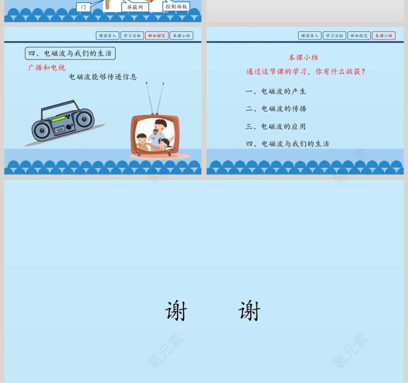 电磁波的产生与传播教学ppt课件第4张