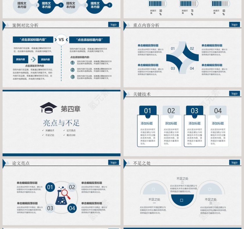 毕业论文答辩开题报告PPT第4张