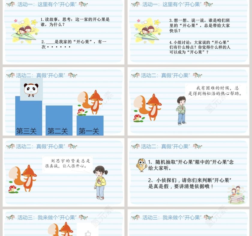 3做个开心果3推广新品：炫酷PPT模板使用指南第2张