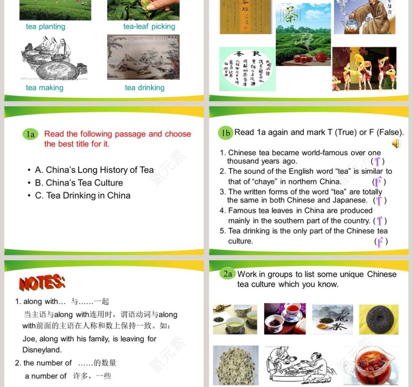 Unit 5 Topic 1-China attracts millions of tourists from all over the world - 旅游业ppt模板第3张