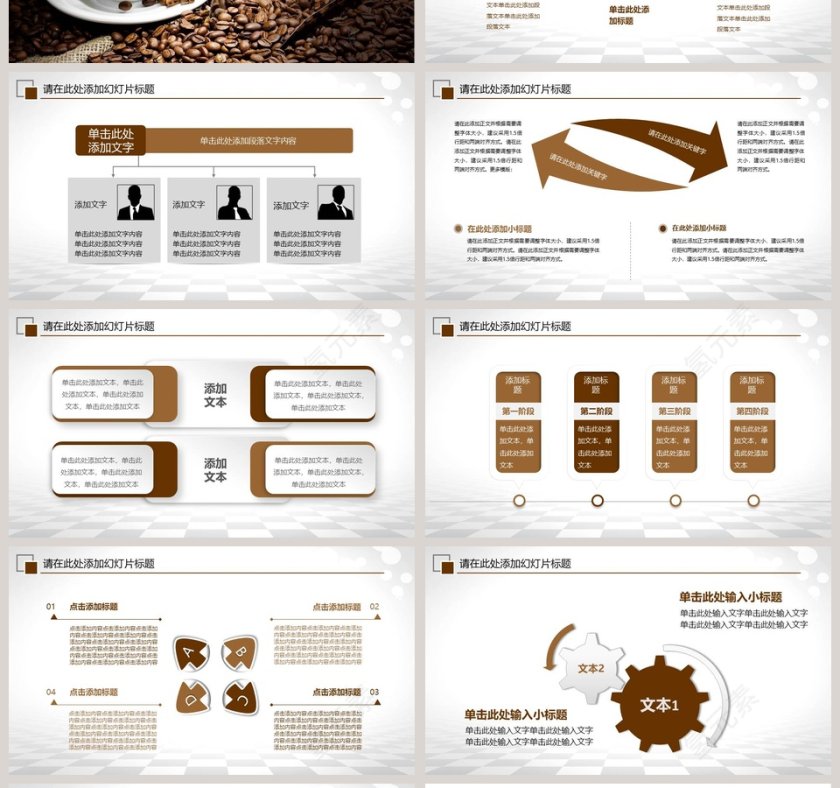咖啡产品介绍咖啡厅PPT咖啡主题PPT第4张