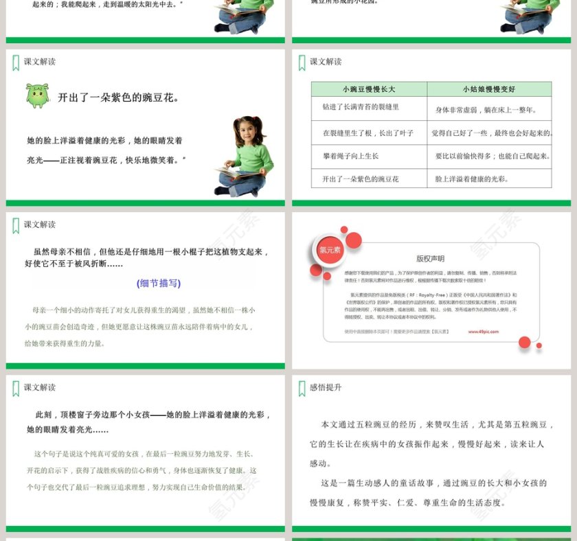 一个豆荚里的五粒豆-语文 四年级 上册 配人教版教学ppt课件第4张