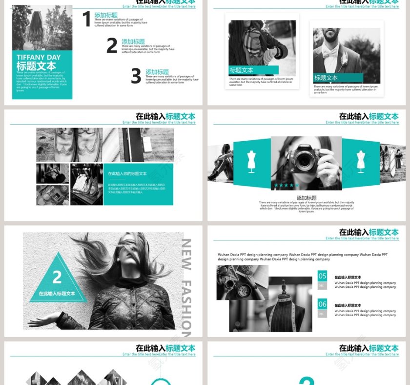 2019简约时尚品牌宣传PPT模板第2张