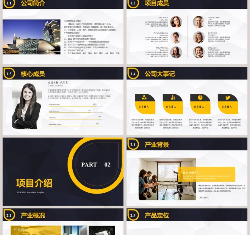 招商加盟计划书PPT第2张