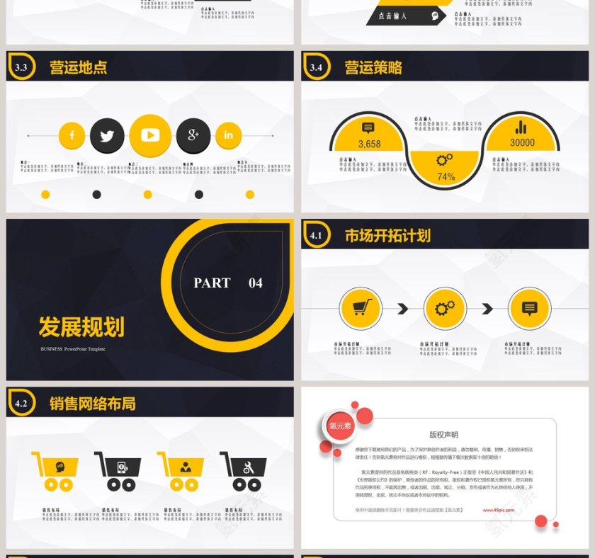 招商加盟计划书PPT第4张