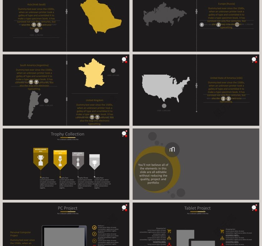 精美大气欧美商业计划书PPT第12张