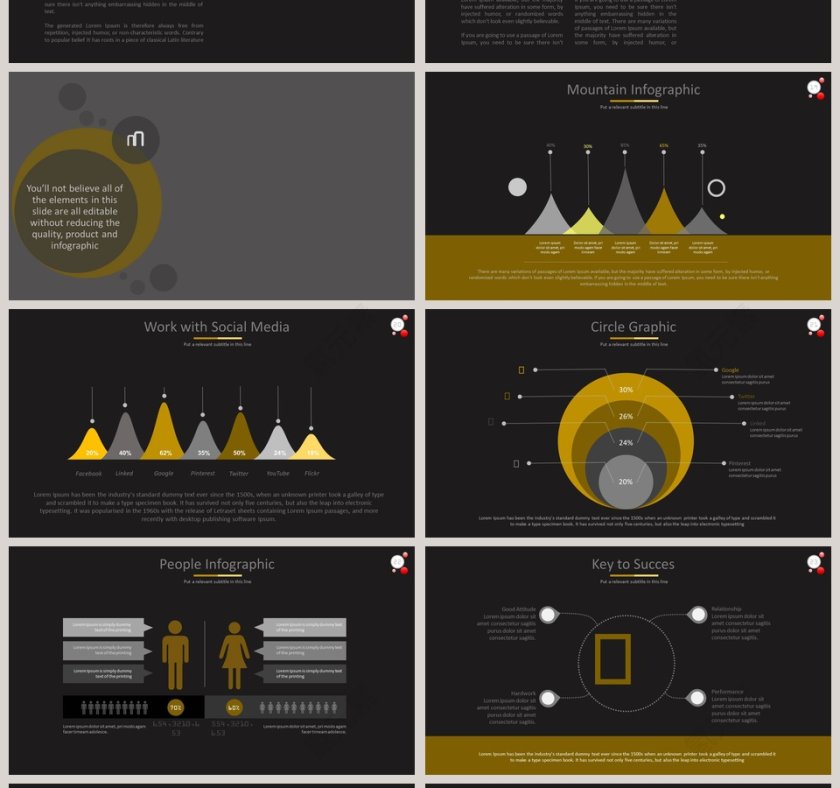 精美大气欧美商业计划书PPT第4张