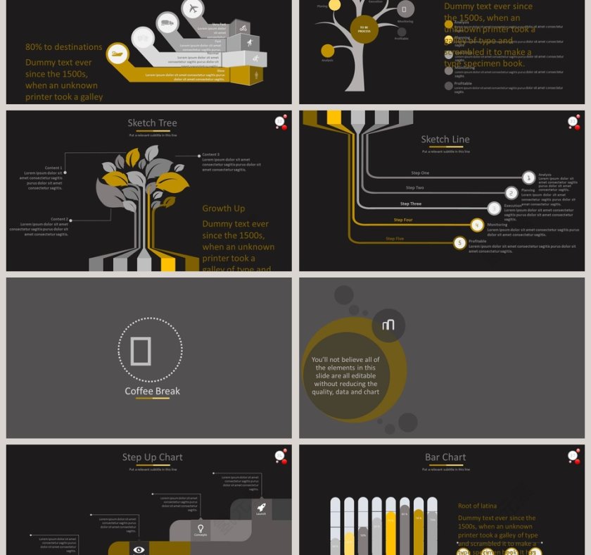 精美大气欧美商业计划书PPT第6张