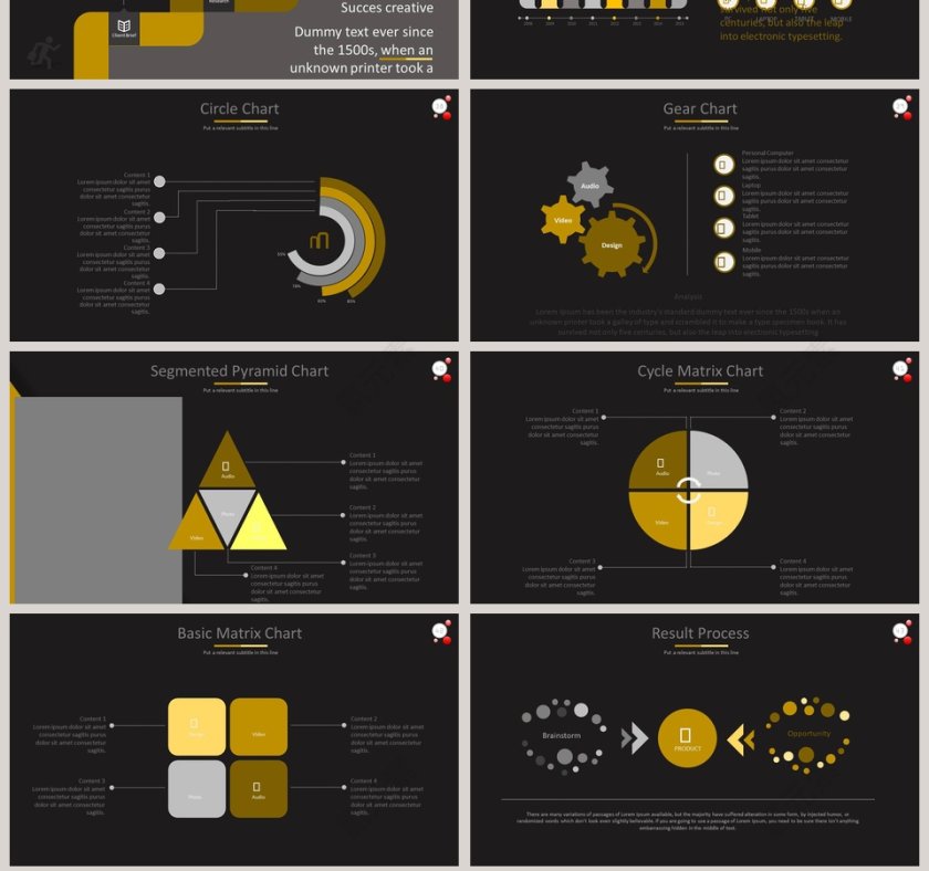 精美大气欧美商业计划书PPT第7张