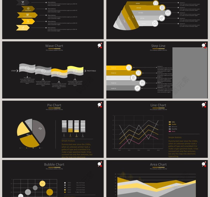精美大气欧美商业计划书PPT第9张