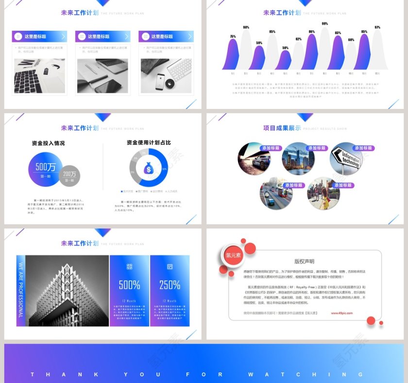 2019年终工作总结PPT第5张