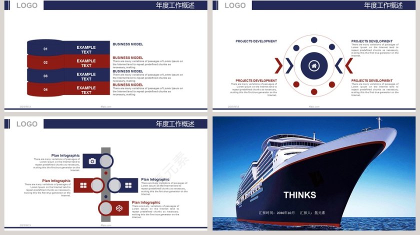 船舶航运物流运输总结汇报PPT模板第5张