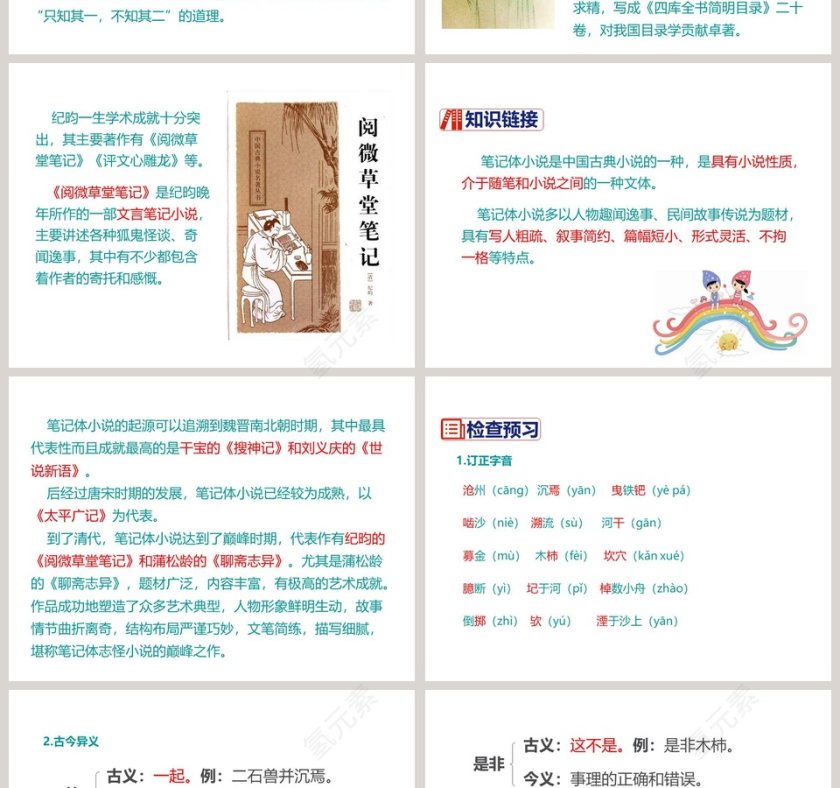 课文解析河中石兽语文课件PPT第2张