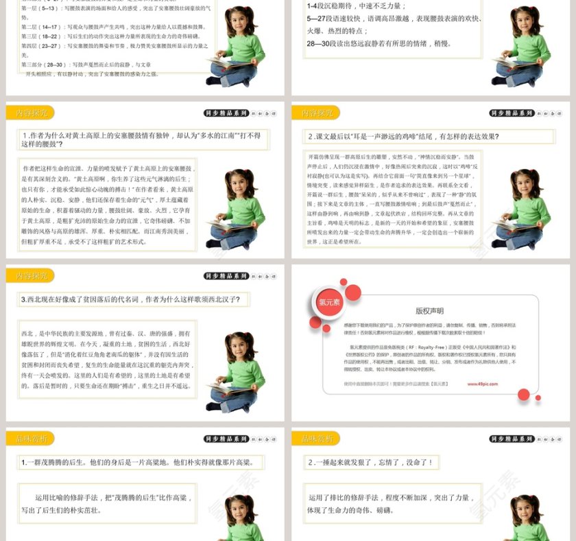 语文人教版八年级 下册教学ppt课件第3张