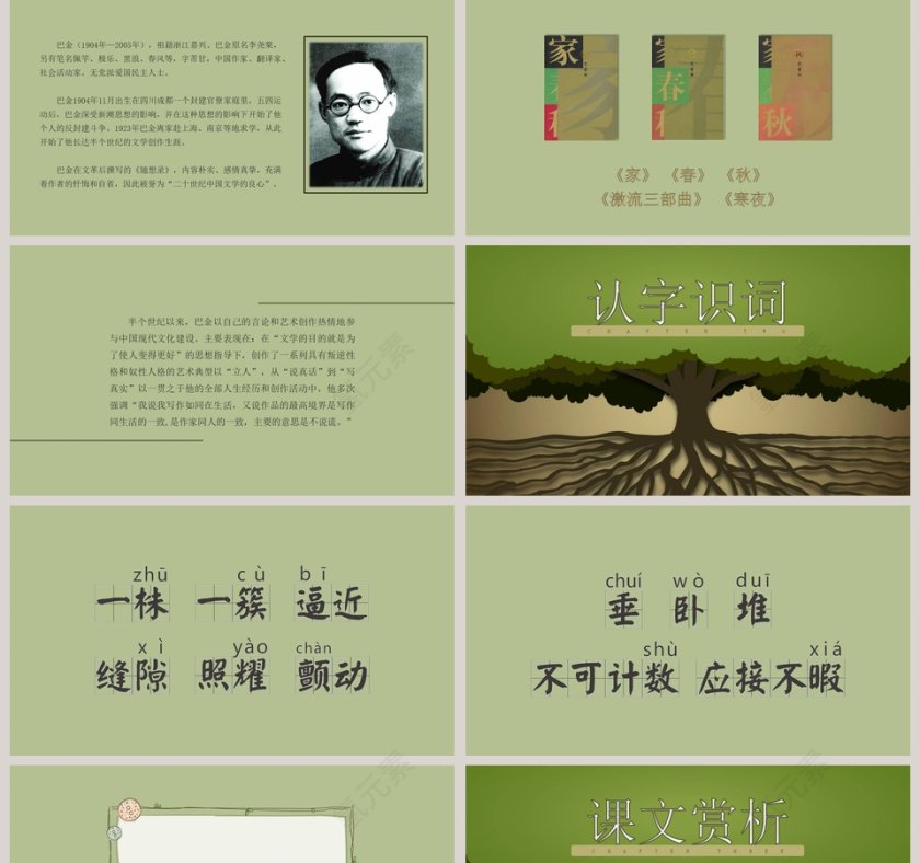 四年级语文课件《鸟的天堂》PPT第2张