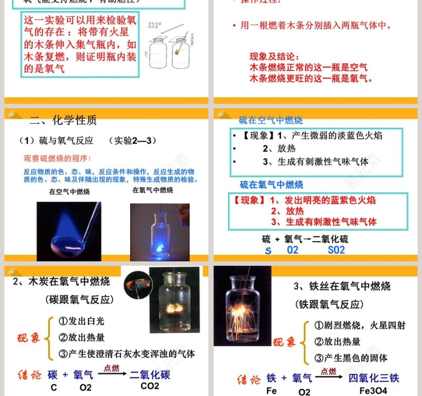 氧气的性质教学ppt课件第3张