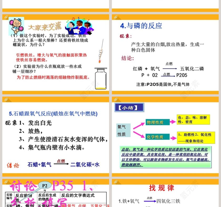 氧气的性质教学ppt课件第4张