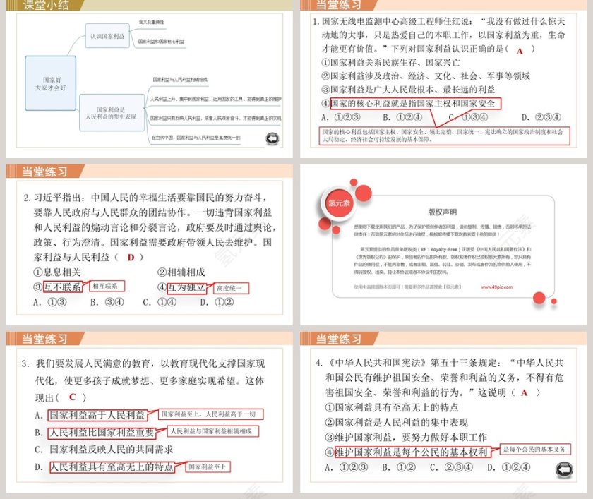 人教版 八年级上-国家好  大家才会好教学ppt课件第5张