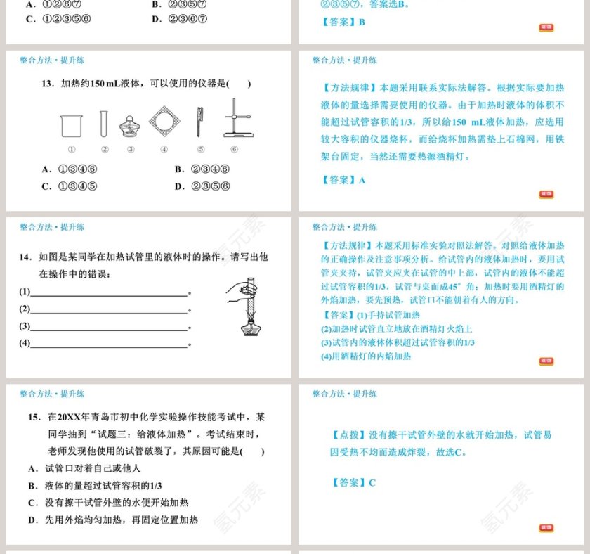 第一单元    步入化学殿堂-到实验室去化学实验基本技能训练教学ppt课件第4张