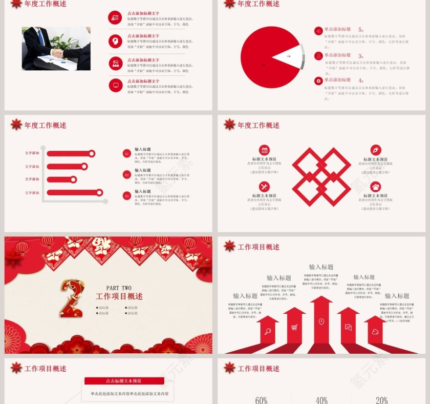 年终总结暨新年计划2020年会PPT第2张